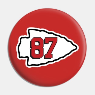 Kelce Arrowhead Pin