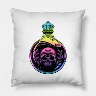 Poison. Vampire Skull Pillow