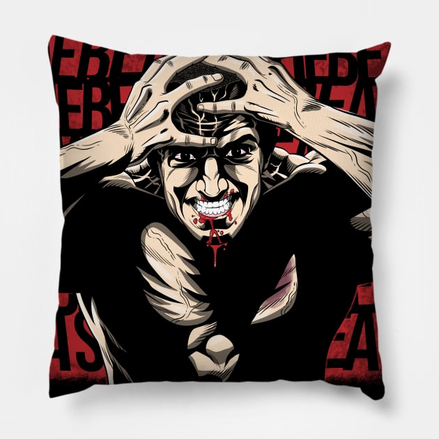 The Killing Beast Pillow by Eman