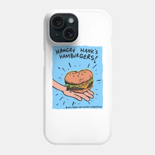 Hangry Hank Hamburgers Phone Case