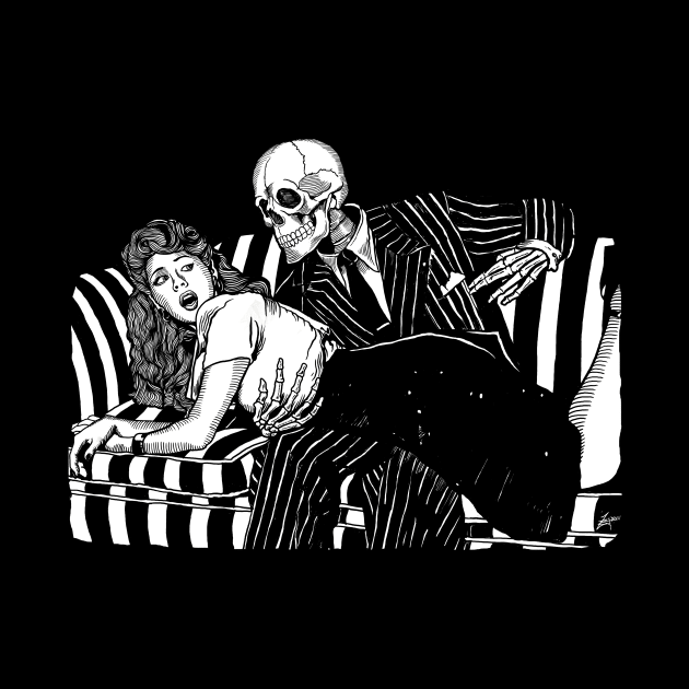 Death and the Maiden: Spanking Edition by ZugArt01