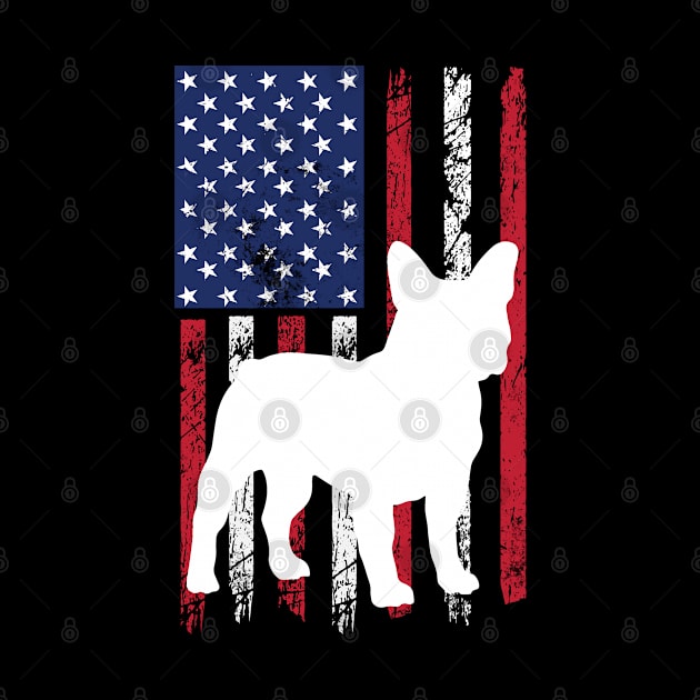 french bulldog July 4  America patriotic dog usa Independence Day by PhiloArt