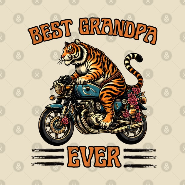 Best Grandpa Ever Biking by Japanese Fever