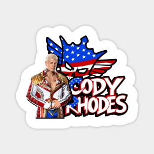 cody rhodes american nightmare Magnet