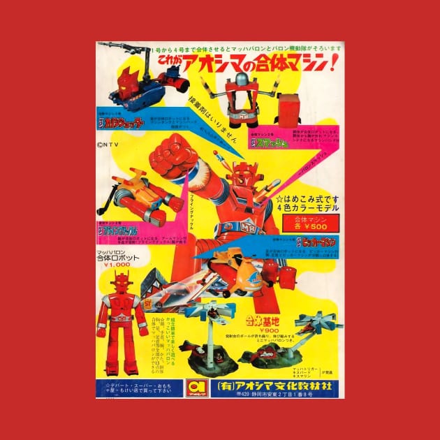 Japan Robot Retro Toy Poster by Japan2PlanetEarth