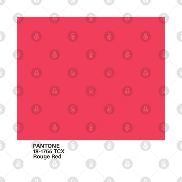 pantone 18-1755 TCX Rouge Red by princessmi-com