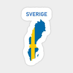 Sweden Outline Magnet