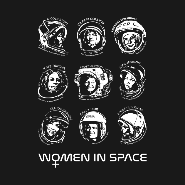 Women in Space combo by photon_illustration