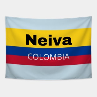 Neiva City in Colombia Flag Tapestry