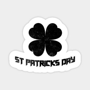 Metal Shamrock: St. Patrick's Day for Metal Fans Magnet