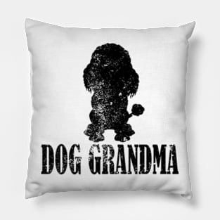 Poodles Dog Grandma Pillow