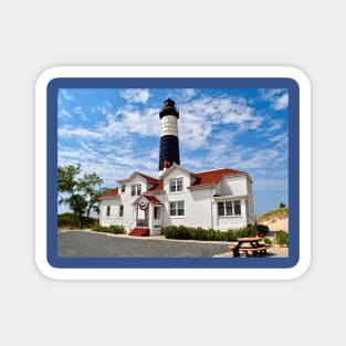 "Big Sable Point Lighthouse" - Ludington, MI Magnet