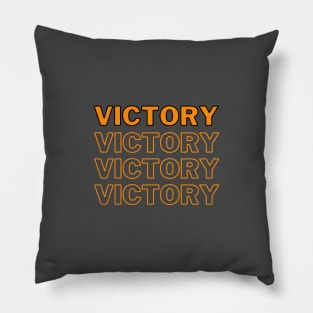 Cool T shirt design, victory Pillow