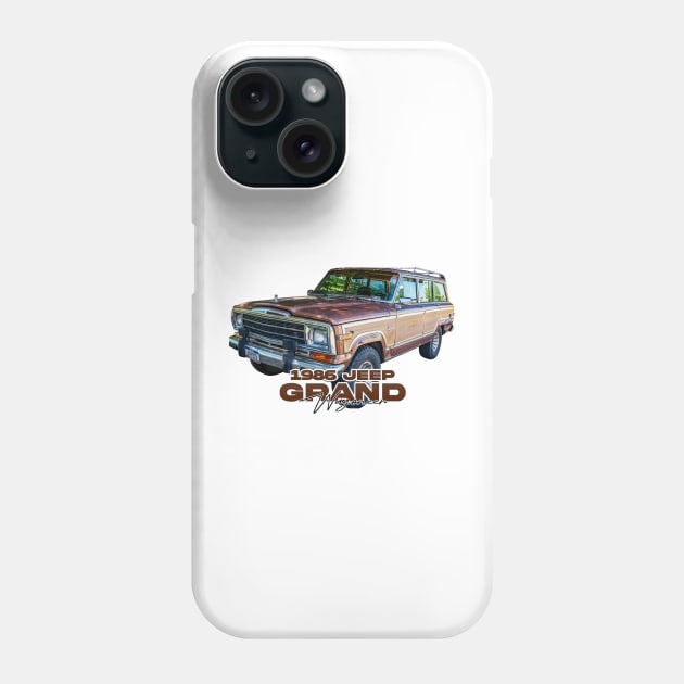 1986 Jeep Grand Wagoneer Phone Case by Gestalt Imagery