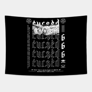 Cursed (Streetwear Style) Tapestry