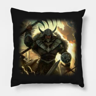 Viking warrior going to war Pillow