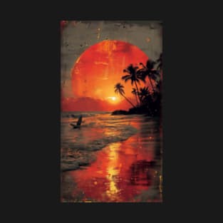 Vintage beach 10K resolution T-Shirt