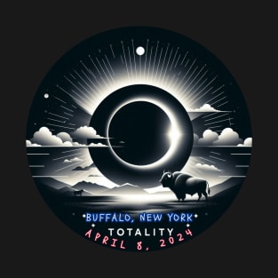 BUFFALO NY HORIZON TOTALITY ECLIPSE APRIL 8 2024 T-Shirt