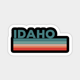 Idaho Retro Vintage 70s 80s Design Magnet