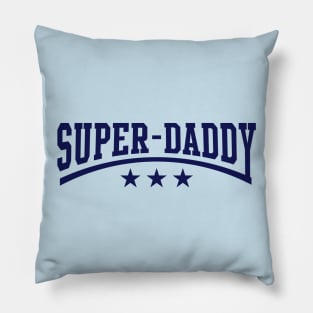 Super-Daddy (Navy) Pillow