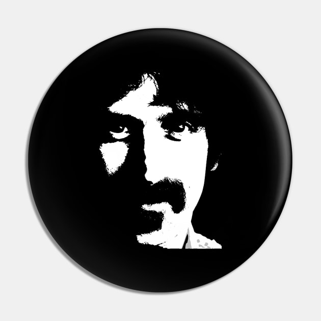 Zappa // Vintage Style Design Pin by Indanafebry