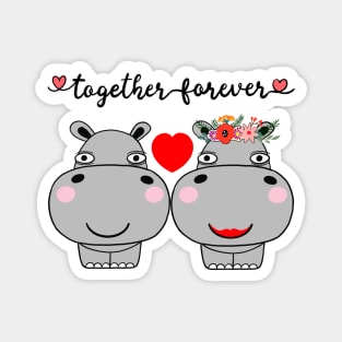 Together Forever! Magnet