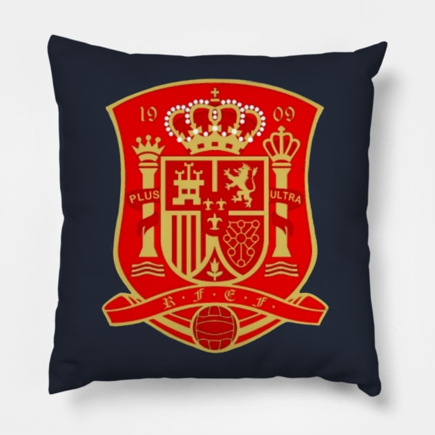 La Furia Roja Pillow by DistractedGeek