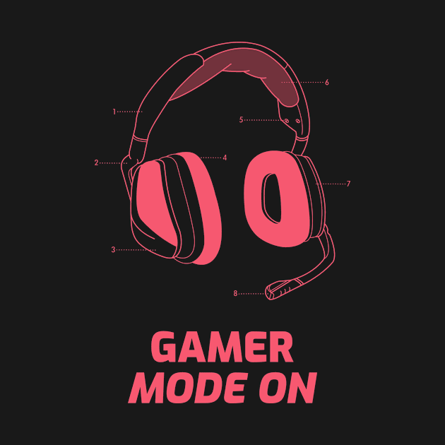 Gamer Mode On by Araf Color