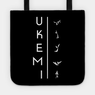 Ukemi - Martial arts T-shirt for Judo and Aikido Fans Tote