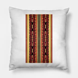 Navajo Colors 22 by Hypersphere Pillow