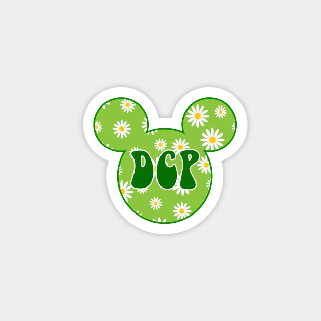 dcp college program flower ears Magnet by lolsammy910