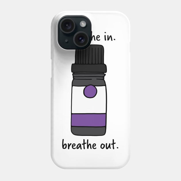 Lavender Essential Oil Phone Case by murialbezanson