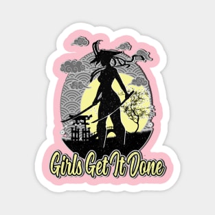 Girls Get It Done Magnet