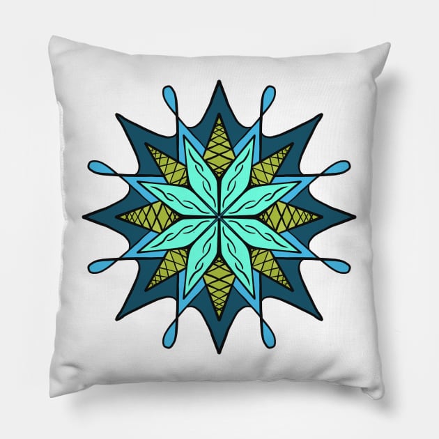 Splash! Pillow by Ouroboros Design