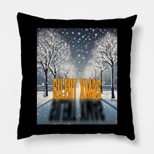 Winter Wonderland on a silent Xmas day Pillow