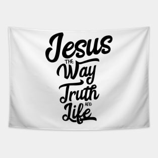 Jesus is the way the truth and the life Tapestry