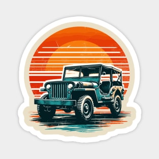 Willys Jeep Magnet