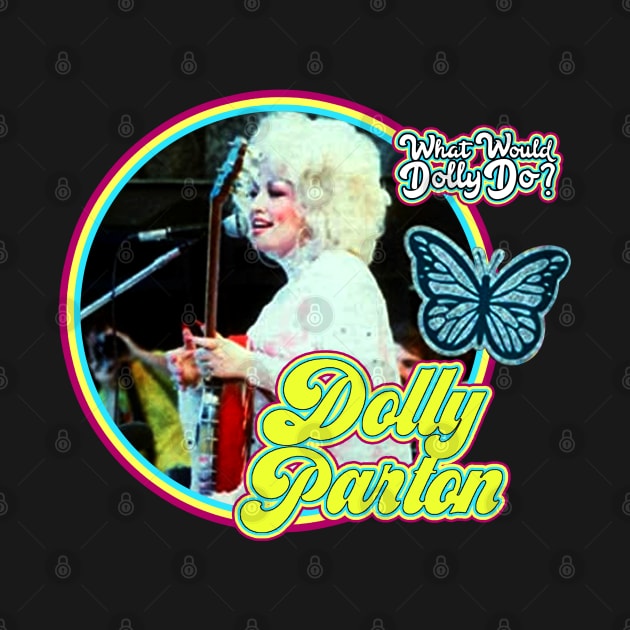 Retro dolly parton by OcaSign