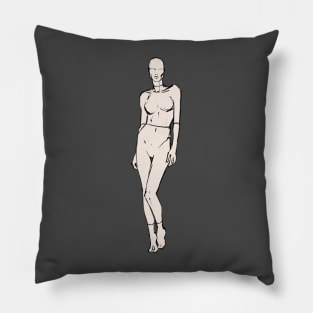 mannequin, lovely girl Pillow