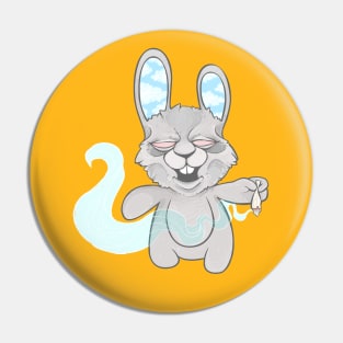 Funy Bunny T-Shirt Pin