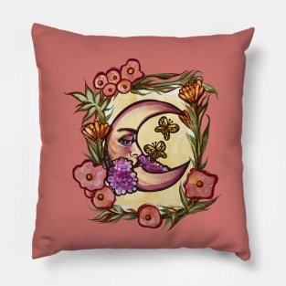 Flower Moon Pillow