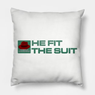 He Fit The Suit - Inline Team Remington Pillow