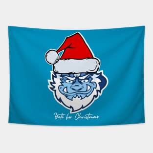 Yeti 4 Christmas Tapestry