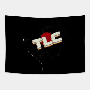 TLC // 90s Vintage Aesthetic Fan Art Vinyl Tapestry