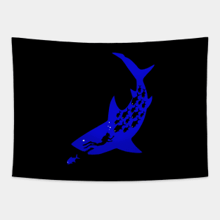 Shark In The Dark Tapestry