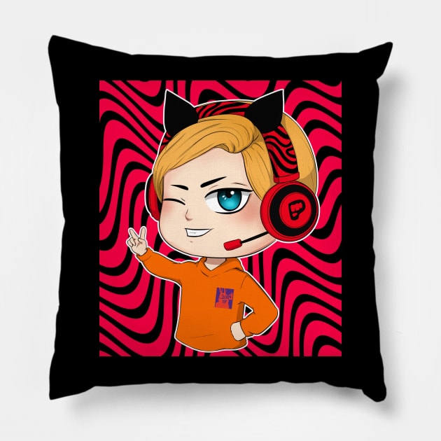 Chibi Pewdiepie Pillow by chazza