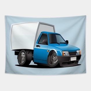 cartoon truck Tapestry