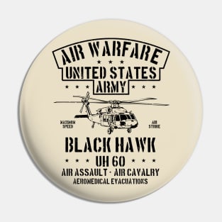 Army Air Warfare | Military Dad Mom | Army Helicopter Gift Pin