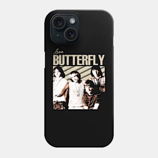 Psychedelic Metal Pioneers Legacy Butterfly Nostalgia Tribute Shirt Phone Case