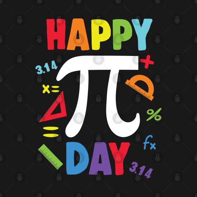 3.14 happy PI Day Pie Day Pi Symbol For Math Lovers and Kids by Uniqueify